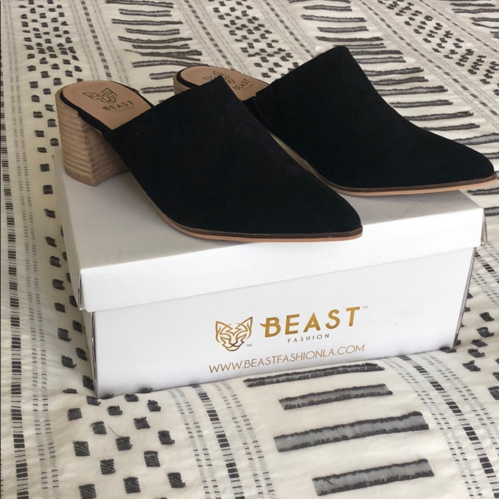 Beast Suede Heels